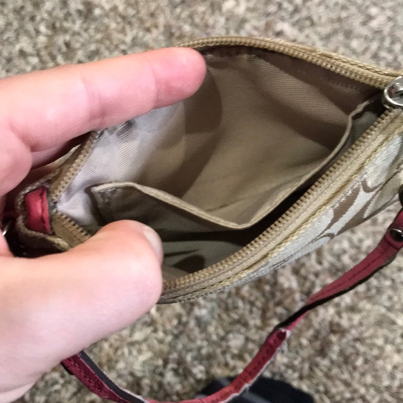 SOLD**Coach wristlet - Picture 4 of 4